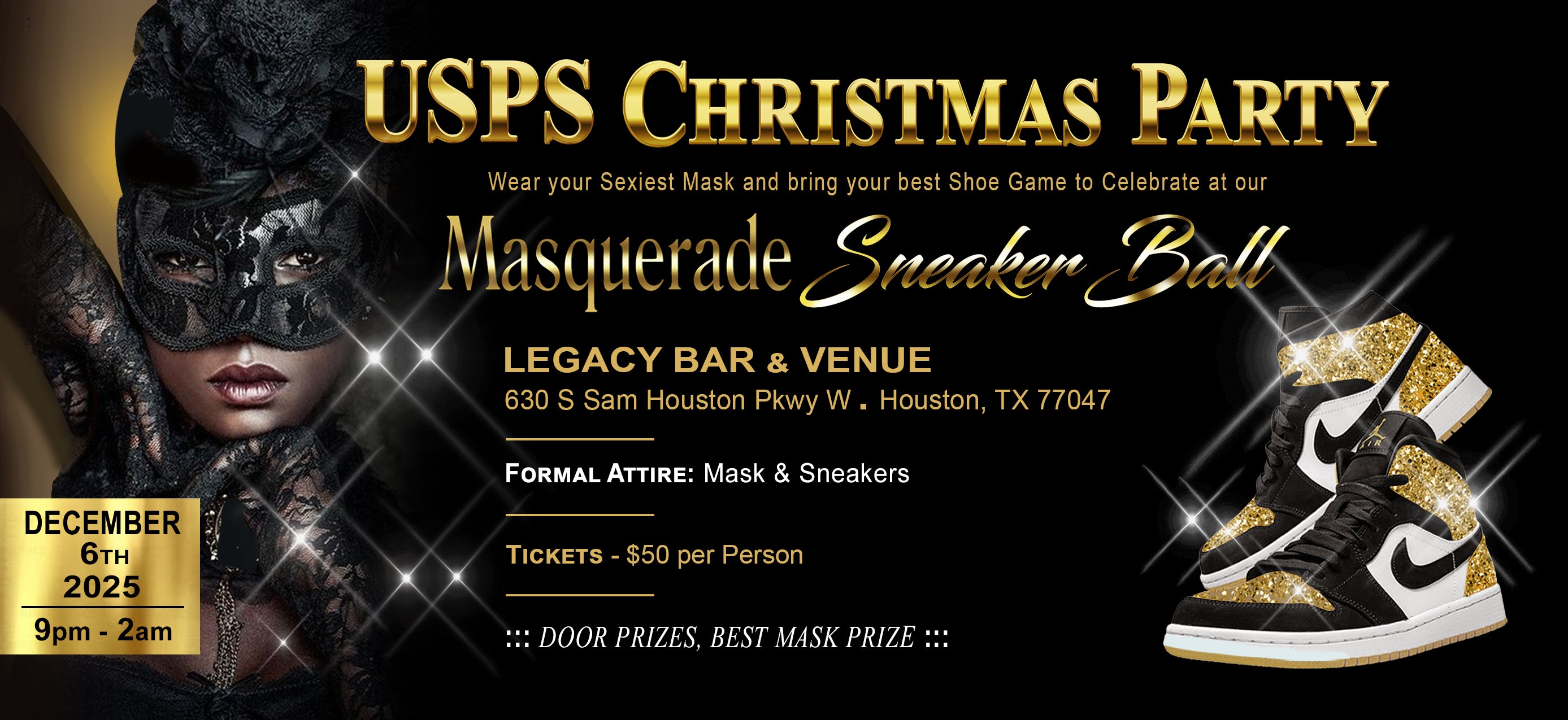 MASQUERADE SNEAKER BALL